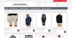 Desktop Screenshot of goaliesgoodies.com